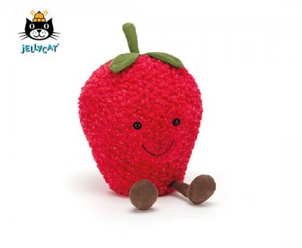 Jellycat 趣味草莓（大号：27厘米）